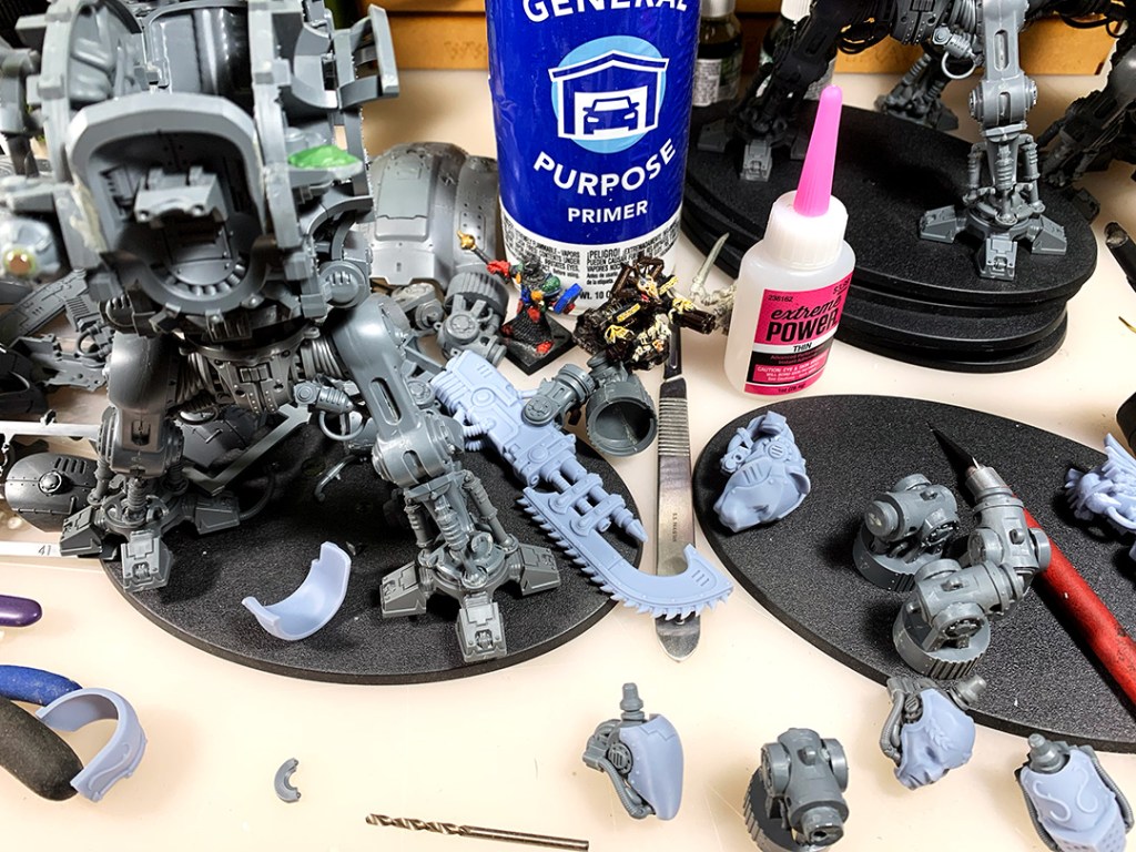 Imperial knight parts